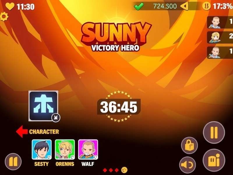 Sunny Victory Hero strategy guide infographic